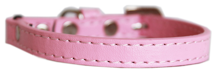 Premium Plain Cat safety collar Light Pink Size 12